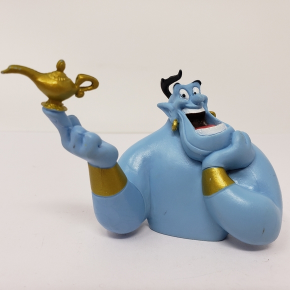 Disney | Toys | Aladdin Genie Lamp Toy Figure | Poshmark
